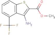 Methyl 3-amino-4-(trifluoromethyl)-1-benzothiophene-2-carboxylate