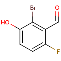 2-Bromo-6-fluoro-3-hydroxybenzaldehyde