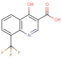 4-Hydroxy-8-(trifluoromethyl)quinoline-3-carboxylic acid