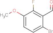 6-Bromo-2-fluoro-3-methoxybenzaldehyde