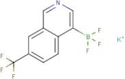Potassium trifluoro[7-(trifluoromethyl)-4-isoquinolyl]borate