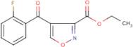 Ethyl 4-(2-fluorobenzoyl)isoxazole-3-carboxylate