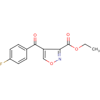 Ethyl 4-(4-fluorobenzoyl)isoxazole-3-carboxylate