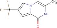 3-Methyl-7-(trifluoromethyl)pyrrolo[1,2-a]pyrazin-1(2H)-one