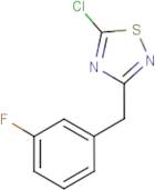 5-Chloro-3-(3-fluorobenzyl)-1,2,4-thiadiazole