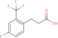 3-[4-Fluoro-2-(trifluoromethyl)phenyl]propanoic acid