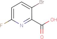 3-Bromo-6-fluoropyridine-2-carboxylic acid