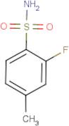 2-Fluoro-4-methylbenzenesulphonamide