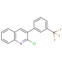 2-Chloro-3-[3-(trifluoromethyl)phenyl]quinoline