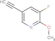 5-Ethynyl-3-fluoro-2-methoxypyridine