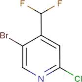 5-Bromo-2-chloro-4-(difluoromethyl)pyridine