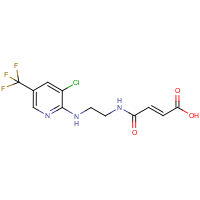 4-{2-[3-Chloro-5-(trifluoromethyl)pyridin-2-ylamino]ethylamino}-4-oxobut-2-enoic acid