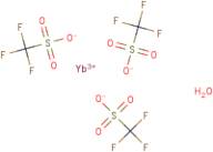 Ytterbium(III) trifluoromethanesulphonate hydrate