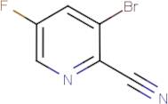 3-Bromo-5-fluoropyridine-2-carbonitrile