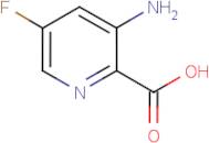 3-Amino-5-fluoropyridine-2-carboxylic acid
