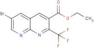 Ethyl 6-bromo-2-(trifluoromethyl)-1,8-naphthyridine-3-carboxylate