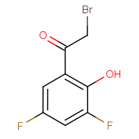 3,5-Difluoro-2-hydroxyphenacyl bromide