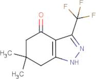 6,6-Dimethyl-1,5,6,7-tetrahydro-3-(trifluoromethyl)-4H-indazol-4-one