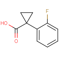 1-(2-Fluorophenyl)cyclopropane-1-carboxylic acid