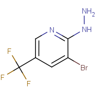 3-Bromo-2-hydrazino-5-(trifluoromethyl)pyridine