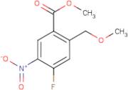 Methyl 4-fluoro-2-(methoxymethyl)-5-nitrobenzoate