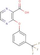 2-[3-(Trifluoromethyl)phenoxy]pyrazine-3-carboxylic acid