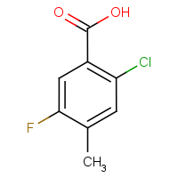 2-Chloro-5-fluoro-4-methylbenzoic acid