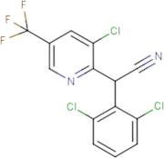 2-[3-Chloro-5-(trifluoromethyl)pyridin-2-yl]-2-(2,6-dichlorophenyl)acetonitrile