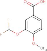 3-(Difluoromethoxy)-4-methoxybenzoic acid