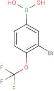 3-Bromo-4-(trifluoromethoxy)benzeneboronic acid