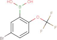 5-Bromo-2-(trifluoromethoxy)benzeneboronic acid
