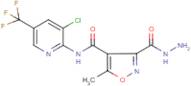 N-[3-Chloro-5-(trifluoromethyl)pyridin-2-yl]-3-(hydrazinocarbonyl)-5-methylisoxazole-4-carboxamide