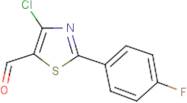 4-Chloro-2-(4-fluorophenyl)-1,3-thiazole-5-carboxaldehyde