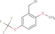 2-Methoxy-5-(trifluoromethoxy)benzyl bromide