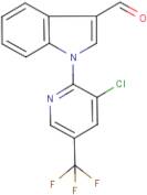 1-[3-Chloro-5-(trifluoromethyl)pyridin-2-yl]-1H-indole-3-carboxaldehyde