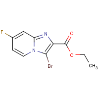 Ethyl 3-bromo-7-fluoroimidazo[1,2-a]pyridine-2-carboxylate