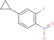 4-Cyclopropyl-2-fluoro-1-nitrobenzene