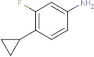 4-Cyclopropyl-3-fluoroaniline