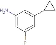 3-Cyclopropyl-5-fluoroaniline