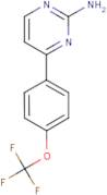 4-[4-(Trifluoromethoxy)phenyl]pyrimidin-2-amine