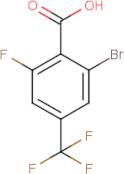 2-Bromo-6-fluoro-4-(trifluoromethyl)benzoic acid