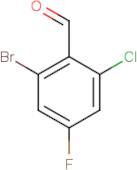 2-Bromo-6-chloro-4-fluorobenzaldehyde