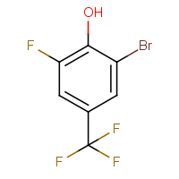 2-Bromo-6-fluoro-4-(trifluoromethyl)phenol