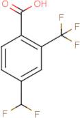4-(Difluoromethyl)-2-(trifluoromethyl)benzoic acid