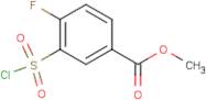 Methyl 3-(chlorosulfonyl)-4-fluorobenzoate