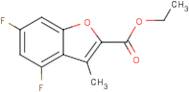 Ethyl 4,6-difluoro-3-methyl-1-benzofuran-2-carboxylate