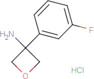 3-Amino-3-(3-fluorophenyl)oxetane hydrochloride