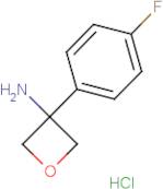 3-Amino-3-(4-fluorophenyl)oxetane hydrochloride