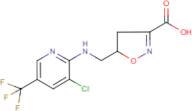 5-[3-Chloro-5-(trifluoromethyl)pyridin-2-ylamino]methyl-4,5-dihydroisoxazole-3-carboxylic acid