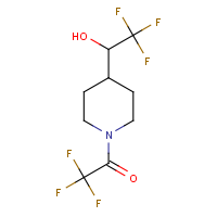 4-(1-Hydroxy-2,2,2-trifluoroethyl)-1-(trifluoroacetyl)piperidine